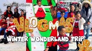 WINTER WONDERLAND TRIP WITH FIVE KIDS! VLOGMAS DAY 24