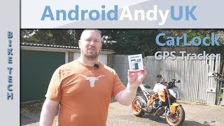 CarLock Basic (Battery Wired) GPS Tracker Unit Fitted to Motorbike