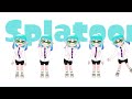 イカちゃんが踊るだけの動画 splatoon dancing inklings animation.