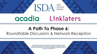 ISDA Initial Margin Roundtable: A Path to Phase 6 - Regulatory IM Updates 2021