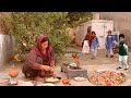 Traditional Village Living | Village Style Vegetable Chana Chat | Village Sham