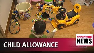 Child allowance to be given to all households starting next year