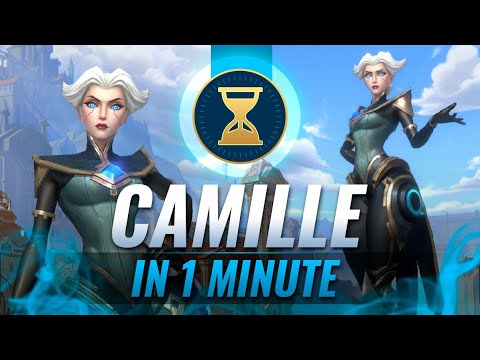 Camille GUIDE + BUILD in 1 minute – Wild Rift (LoL Mobile) #Shorts