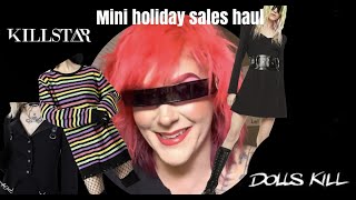 Killstar and Dolls Kill Mini Holiday Haul | Thebriabeauty