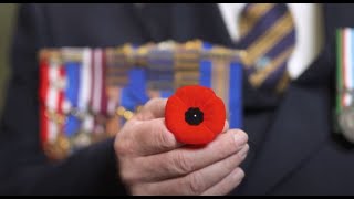 First Poppy Presentation 2020 / Présentation du premier coquelicot 2020