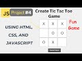 Build Tic Tac Toe Game in HTML, CSS & JavaScript | Beginner-Friendly Tutorial