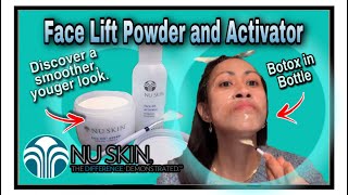 How to Apply Face Lift Powder and Activator | NuSkin | JuddieFrost