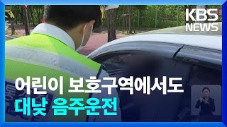 “점심에 딱 한 잔?”…주말 대낮 음주단속 2시간에 28명 적발 / KBS  2023.05.01.