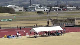 スプリングトライアル2022　女子200ｍ4組（松本国際）