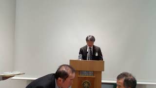 第2721回例会会長挨拶 斎藤衛会長