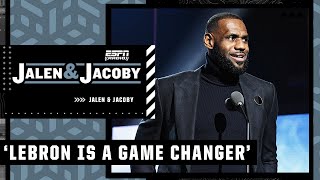 A ROLE MODEL, A GAME CHANGER - Jalen & Jacoby on LeBron James ⭐️