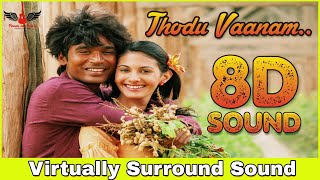 Anegan - Thodu Vaanam | 8D Audio Songs | Dhanush | Harris Jayaraj | Tamil 8D Songs