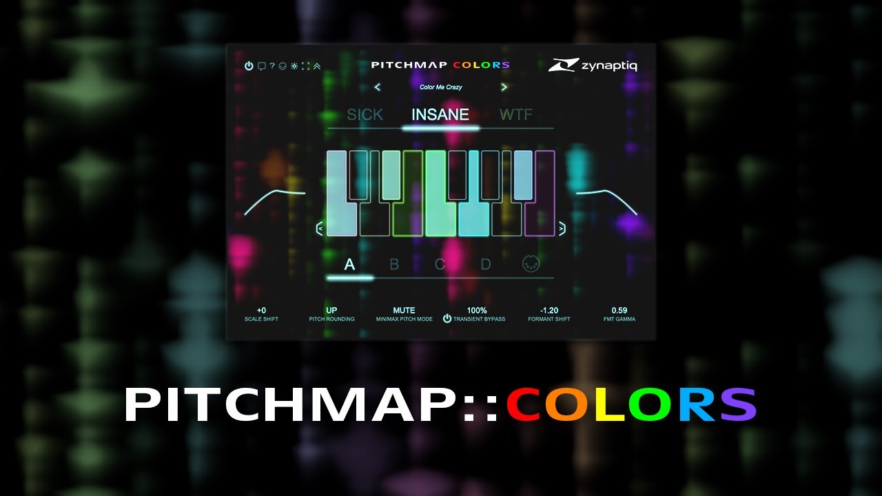 Zynaptiq Feat Au5: PITCHMAP::COLORS Trailer - YouTube