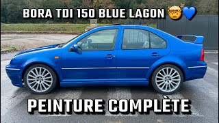 bora TDI 150 peinture complète blue lagon avec kit carrosserie complet ! 🇺🇸