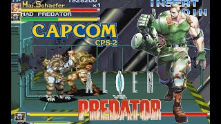 Alien Vs. Predator Arcade Lev8 Maj.Shaefer no death playthrough