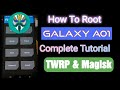 How To Root Galaxy A01 using TWRP and Magisk Latest Firmware (Complete Tutorial)