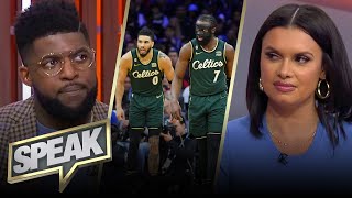 Should Celtics split Jayson Tatum-Jaylen Brown duo if eliminated? | NBA | SPEAK