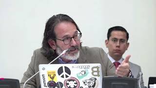 Sesión de la Comisión Especial de Antejuicio para desaforar al diputado del PARLACEN Norman Quijano.