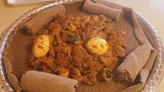 የዶሮ ፍርፍር አሰራር / ቁርስ / Ethiopian food