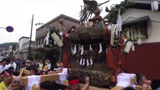 平成28年 津久井 中野神社  例大祭(夏祭り)  本社神輿渡御です。。