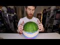 EXPLODING A WATERMELON WITH RUBBER BANDS!