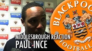 Middlesbrough Reaction: Ince - We Needed That First Goal