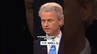 Geert Wilders doet zijn excuses aan de Marokkaanse gemeenschap in Nederland. #shorts