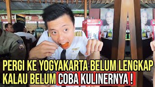 PERGI KE YOGYAKARTA BELUM LENGKAP KALAU BELUM COBA KULINERNYA !