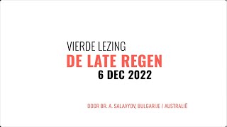 4. De late regen  | Gebedslezingen 2022