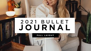 2021 BULLET JOURNAL SET UP // Starting a New Journal