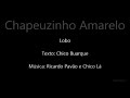 chapeuzinho amarelo texto de chico buarque musicado por ricardo pavão e chico lá em 1981