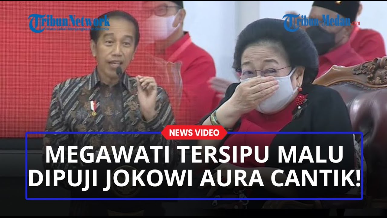 Jokowi Puji Aura Megawati Sangat Cantik Saat Diberi Surprise Ulang ...