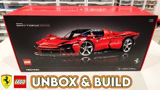 Building LEGO Technic Ferrari Daytona SP3