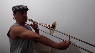 Aula de Trombone para iniciantes 2/4 - Primeiras Notas