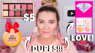 NEW DRUGSTORE MAKEUP YOU NEED! FULL FACE OF NEW MAKEUP! - VLOGMAS DAY 9
