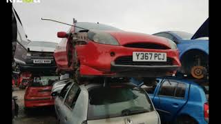 Ford Puma scrap yard finds UK 2017