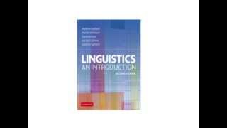 General Lininguistics Introduction