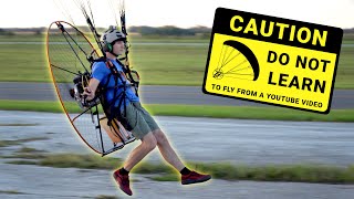 How To Launch A Paramotor!