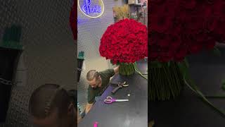 How to make 400 roses bouquet