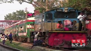 নাজুক অবস্থায় সিলেট-আখাউড়া রেললাইন | Moulvibazar Train News | Somoy Tv