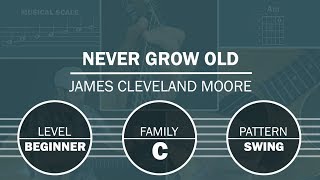 Never Grow Old (James C. Moore) | How To Play On Guitar