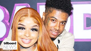Blueface's Girlfriend Chrisean Rock Detained & Arrested After Punching the Rapper | Billboard News