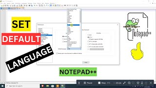 How To Set The Default Language in NotePad++ for Programming and Coding | Step-By-Step Guide