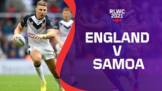 England play Samoa in Rugby League World Cup opener | RLWC2021 Match Highlights