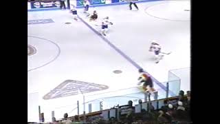 Vincent Damphousse hit Ryan McGill Nov. 14/1992