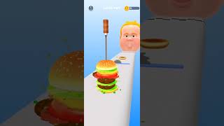 XXL Sandwich 🍔|| Make Extra Large Hamburger Cheese Burger part 1573 #xxlsandwich #viral #shortsvideo