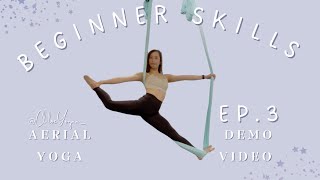 空中瑜伽 新手基礎 Aerial Yoga for Beginners EP.3 ｜截肢腿 Thigh Lock