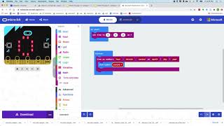 microbit stopwatch