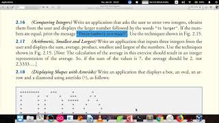Java How to Program (Ninth edition) - Deitel & Deitel, exercise 2.16