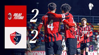 Captain Zeroli's brace not enough for the win | Milan Futuro 2-2 Sestri Levante | Highlights Serie C